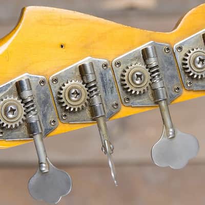 Fender Precision Bass with Rosewood Fretboard 1962 - 1964 - Fiesta Red image 6
