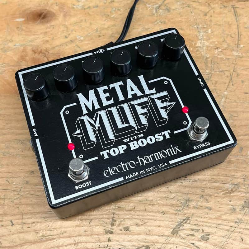 Electro-Harmonix Metal Muff with Top Boost Pedal image 1