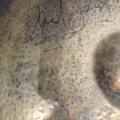 David Garibaldi's Tower of Power Sabian 22" HH Jam Master Ride Cymbal, SIGNED!! 3200g 2010s image 9