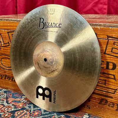 15" Meinl Byzance Jazz Thin Hi-Hat Cymbal Pair 1160g/1442g *Video* image 8