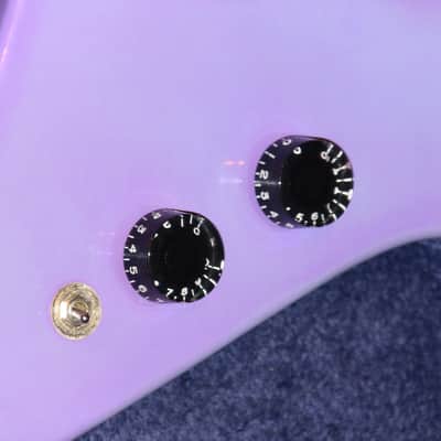 1981-1982 Kramer Voyager Strat Head Megla Purple with OHSC image 4