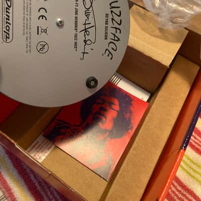 Dunlop JHF1 Jimi Hendrix Signature Fuzz Face 2007 - Present - Blue image 3