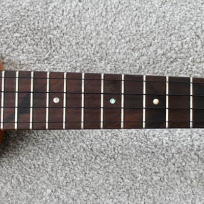 2001 G String Ukulele Co. Koa Longneck Soprano Ukulele W/ Carrying Case image 12