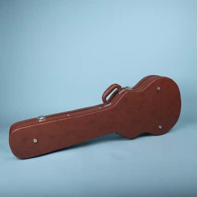 Epiphone Les Paul Hardshell Guitar Case Brown with Pink Interior image 3