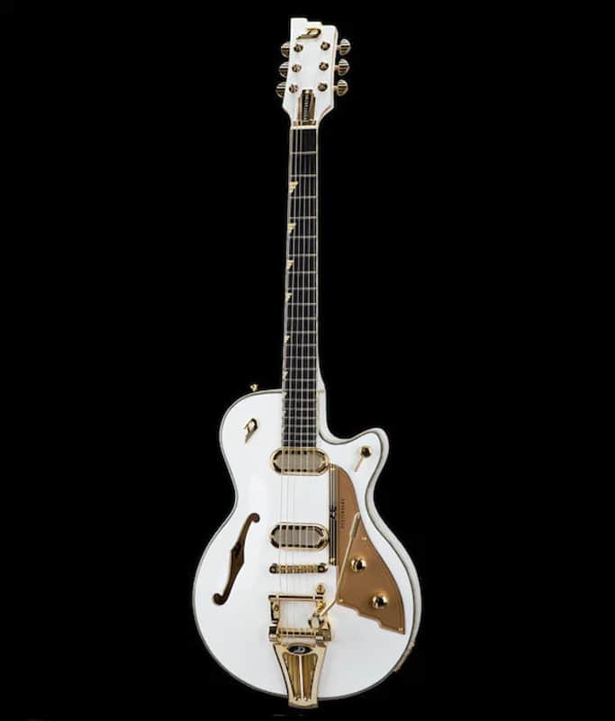 Duesenberg Starplayer TV Phonic Venetian White with case image 1