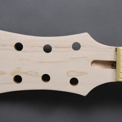 Unbranded Single Cut  Electric Guitar DIY Kit Natural Unfinished image 9
