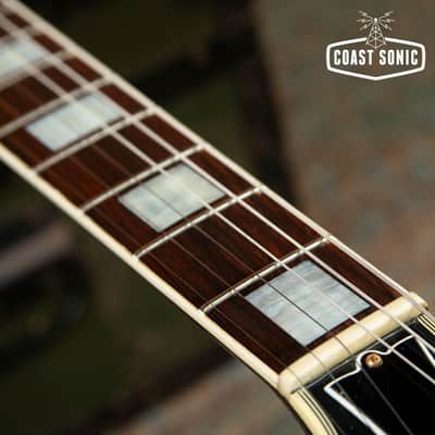 1980 Greco EG-500C Les Paul Custom Made in Japan Tobacco Sunburst w/case image 12