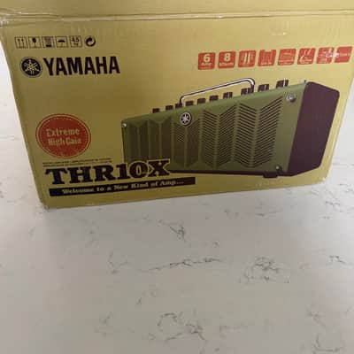 Yamaha THR10X High-Gain 10-Watt 2x3" Stereo Digital Modeling Guitar Combo 2013 - 2018 - Green image 7