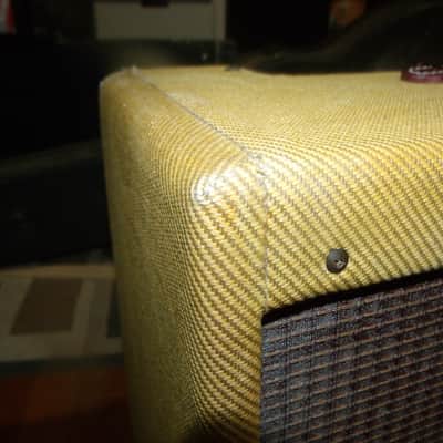 Vintage 1958 Fender Deluxe Amp 5E3 image 12