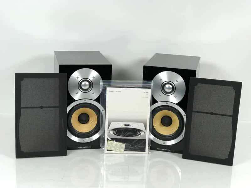 One Pair of Bowers & Wilkins CM1 Bookshelf Speakers image 1