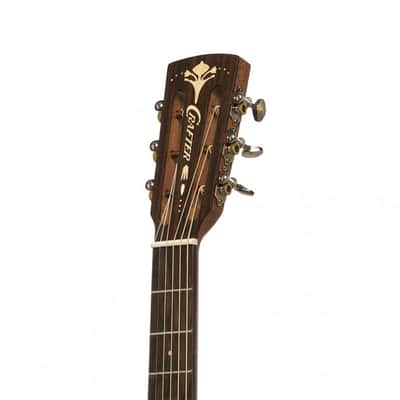 Crafter BIG MINO ALK LH Mino Series Solid Taiwanese Koa Top Mahogany Neck 6-String Acoustic-Electric Guitar w/Gig Bag For Left Hand Players image 6