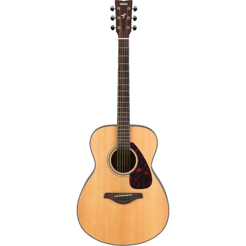 Yamaha FS800J Small Body Solid Top Acoustic Guitar - Natural image 1