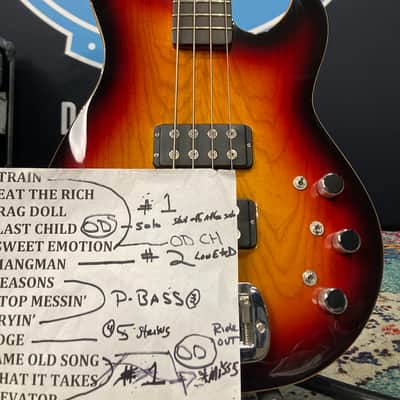 G&L Tom Hamilton's Aerosmith, L-2000 Bass (#34) - Sunburst image 4
