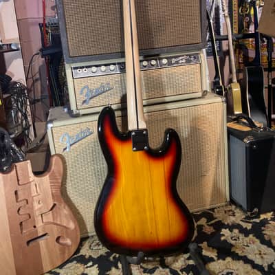 Harley Benton Deluxe Series Lefty Fretless Bass —Great for Jazz! 2020s - 3 Color Sunburst image 5