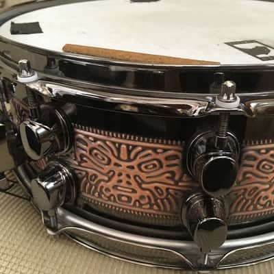 Mapex Black Panther Mayan Snare Drum, Beyond Shimano Black Limited Edition (Only 1 of 2 Ever Made!) image 7