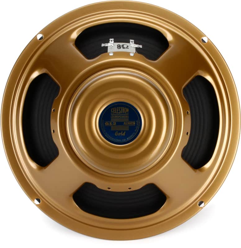 Celestion Gold 12 inch 50-watt Alnico Replacement Guitar Speaker - 8 Ohm (5-pack) Bundle image 1