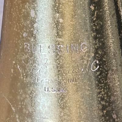 Blessing Scholastic Trombone with Case & Mouthpiece. Made in USA. Good condition image 2