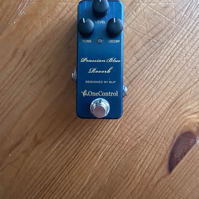 【値下げ交渉可】One Control PRUSSIAN BLUE REVERB PRUSSIAN BLUE REVERB (OC-PBRn) – One Control USA