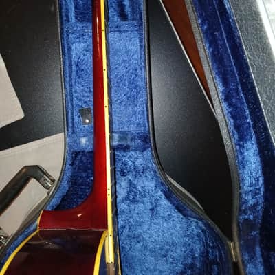 Vintage 1970s Granada W-65 Hummingbird Copy Acoustic Guitar PROJECT Japan Fender Hard Case image 9
