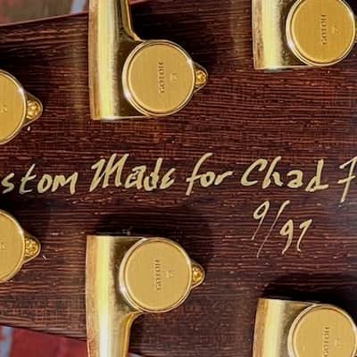 Conklin Faught Custom Sidewinder 7-String Bass 1997 fabulous Zebrawood Special Order an insane bass. image 11