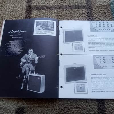 Vintage 1962 Gibson Full-Line Catalog! Rare, Original Case Candy, Paperwork! image 11