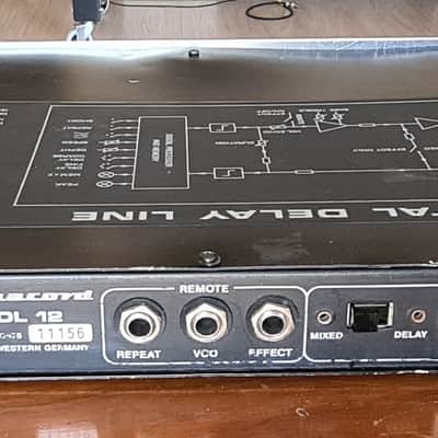 Dynacord DDL-12 rare digital delay chorus flanger VCO modulator image 6
