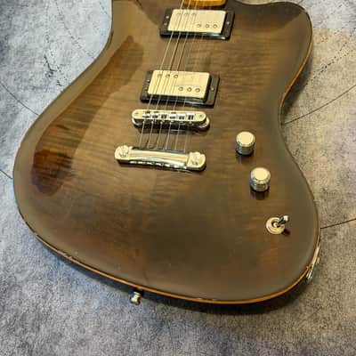 Fender Select Carved Maple Top Jazzmaster HH 2013 - Twilight Burst image 2