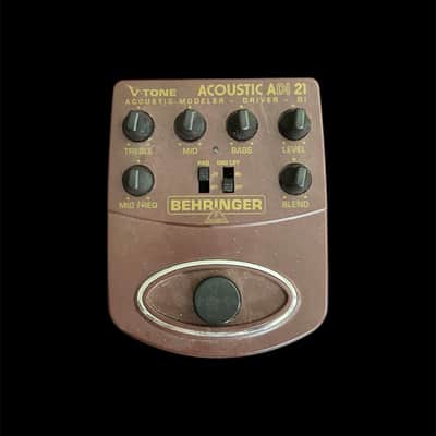 Behringer ADI21 V-Tone Acoustic Amp Modeler Preamp DI 2010s - Standard image 1