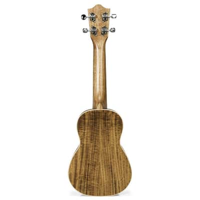 Lanikai Model AC-S Acacia Soprano Size Satin Finish Ukulele w/Gig Bag image 3
