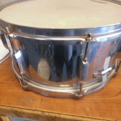 pearl  steel snare drum (90's) image 5