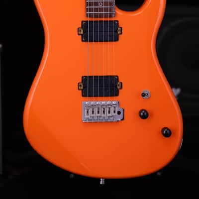 Dhatarattha DST HH Bright Orange – Roasted Maple Neck, Stainless Steel Frets image 3