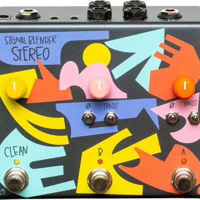 Old Blood Noise Endeavors Signal Blender Stereo Loop Switcher/Mixer Effects Pedal image 1
