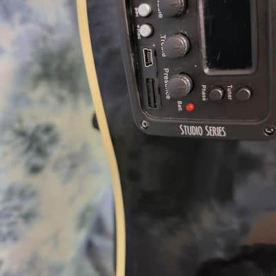 Used Randy Jackson 2014 Limited Edition Studio Series Black Acoustic Electric Guitar Pro Setup New Strings Luthier Project image 13
