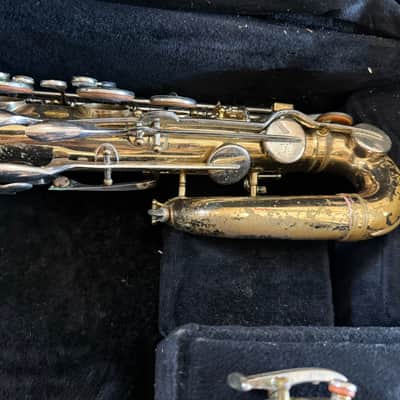 Selmer brand Baritone saxophone with case, USA image 14