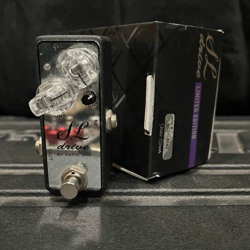 ギター xotic SL drive chrome limited edition Xotic SL Drive Limited Edition - Pedal on ModularGrid