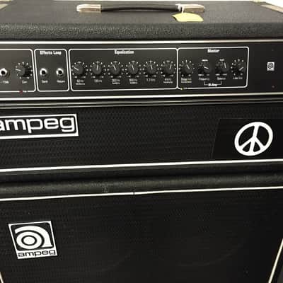 1980s Ampeg SVT-200T Solid-State Head & SVT810E 8x10 Cab image 4