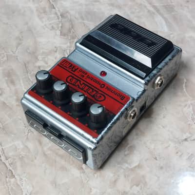 DOD FX101 Grind Rectifying Overdrive [NOS - New Old Stock Complete] 1996 - 1998 - Grey Silver Black Airbrush and Red image 13