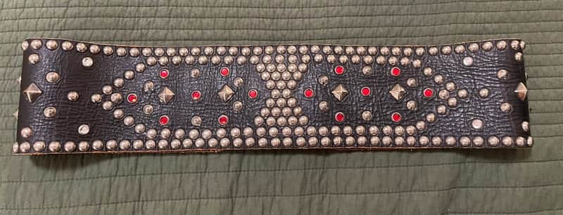 KISS Peter Criss BELT - Psycho Circus/Farewell Tour Destroyer Stage Costume Piece image 1
