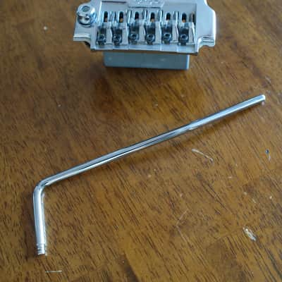 Fender System One Tremelo System 1984-87 Chrome (Solid) image 18