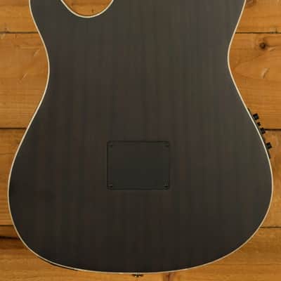 Ibanez TOD10N Tim Henson/Polyphia Electro-Nylon - Walnut - Transparent Black Flat image 4