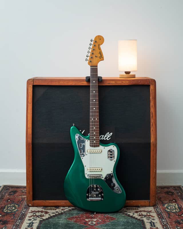 Fender American Vintage 62 Reissue Jaguar 1999 - Sherwood Green image 1