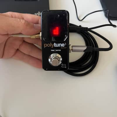 TC Electronic Polytune 3 Noir Mini Polyphonic Tuning Pedal 2019 - Present - Black image 5