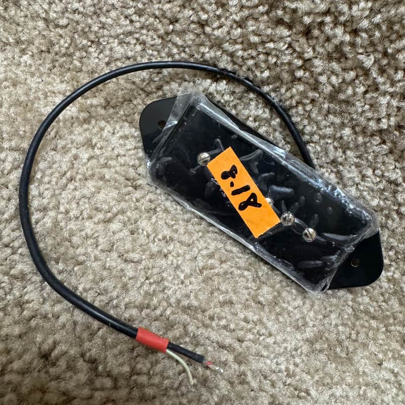 Unlabeled P90 Pickup O Black Dogear image 1