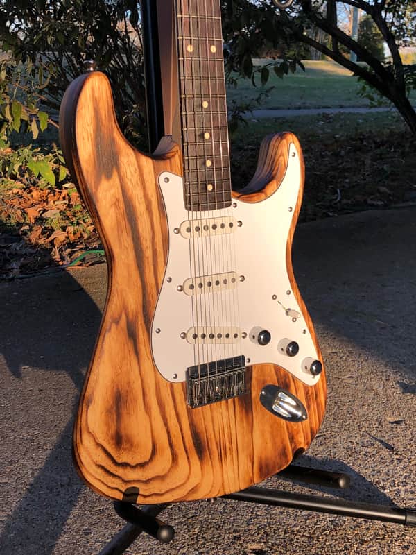 Custom Strat-style 2022 Natural image 1