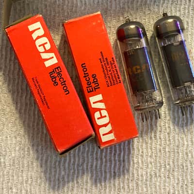 RCA 6CZ5  PowerTube One Pair Tested image 1