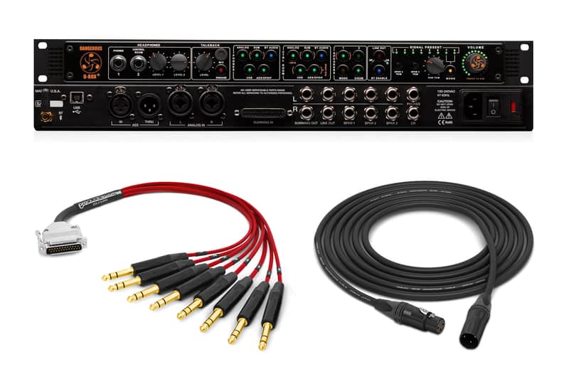 Dangerous Music D-BOX + with Cabling Package for Universal Audio Apollo x8 | Bundle by Pro Audio LA image 1