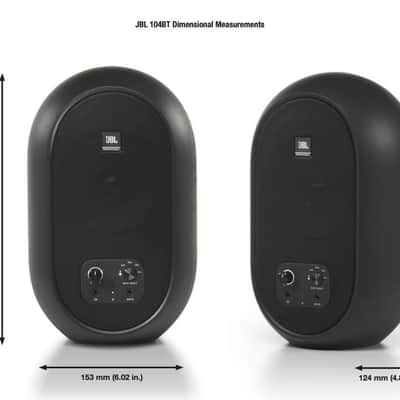 JBL Professional 1 Series 104-Bt Bluetooth Multimedia Corded Electric Desktop speakers image 6