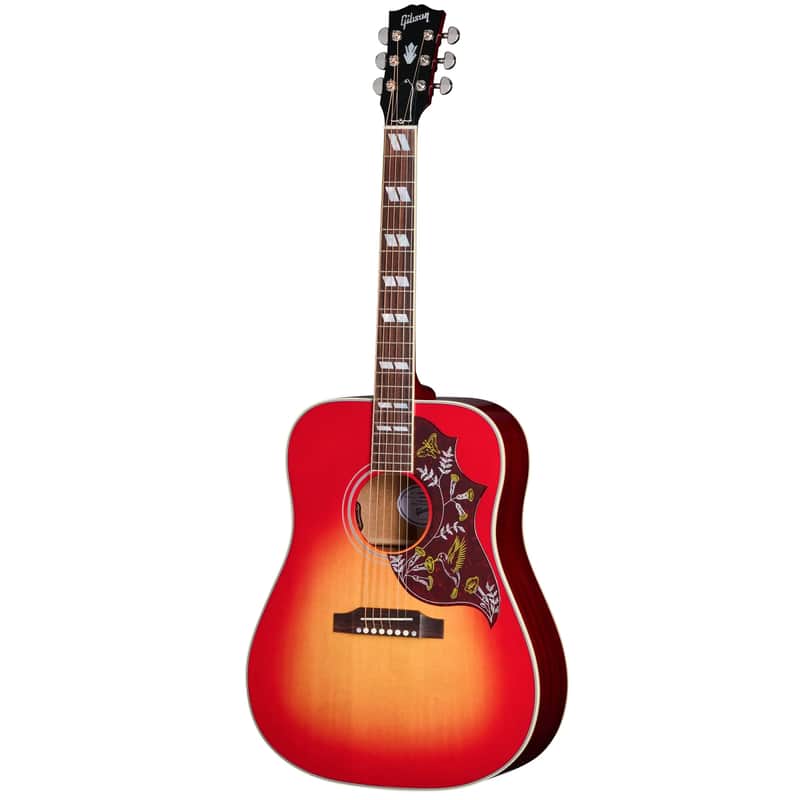 Gibson Hummingbird Standard Acoustic/Electric Guitar, Vintage Cherry Sunburst w/ Case