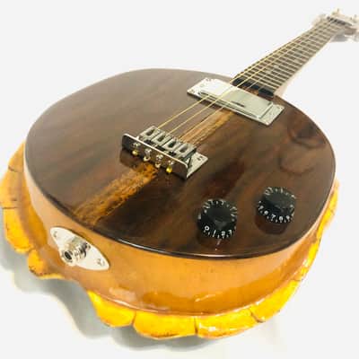 Turtle Shell 4 string electric tenor guitar image 7