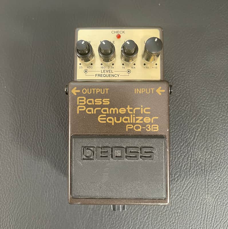 Boss PQ-3B Bass Parametric Equalizer 1995 s/n AH00714 MINT MINT MINT image 1